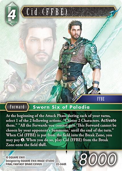 Cid (FFBE) 22-044R (Hidden Hope)  - Foil
