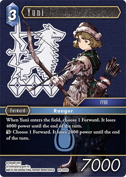 Yuni 22-107C (Hidden Hope)  - Foil