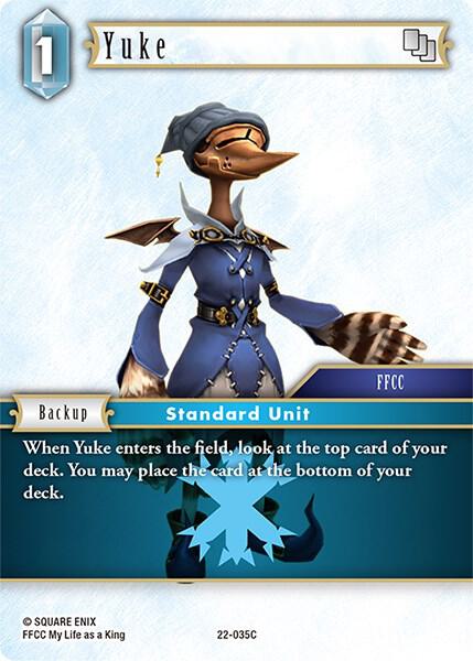 Yuke 22-035C (Hidden Hope)  - Foil