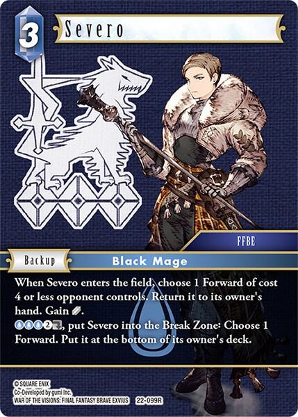 Severo 22-099R (Hidden Hope)  - Foil