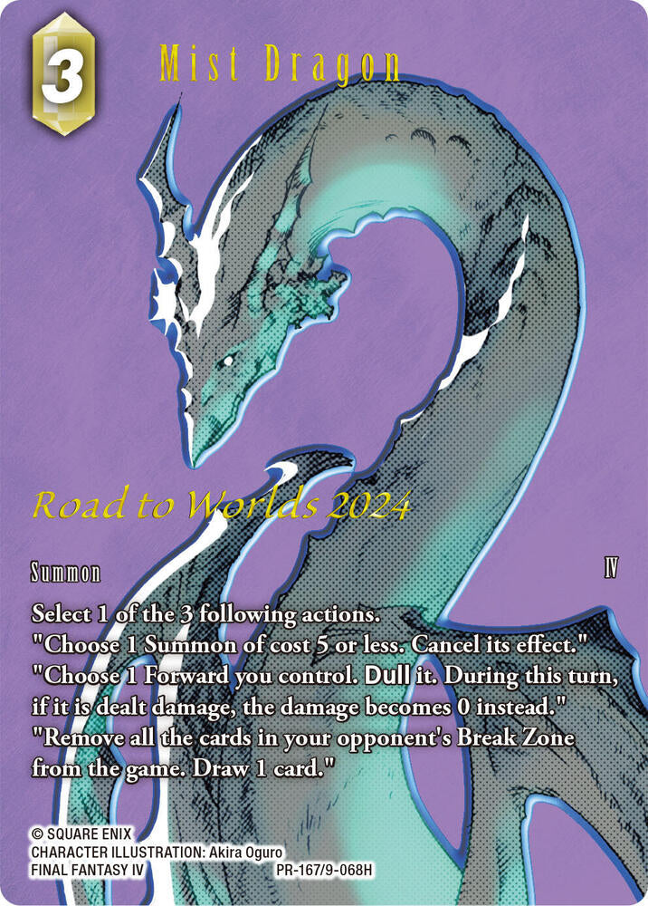 Mist Dragon Road to Worlds 2024 PR-167/9-068H (FF: Promo Cards)  - Foil