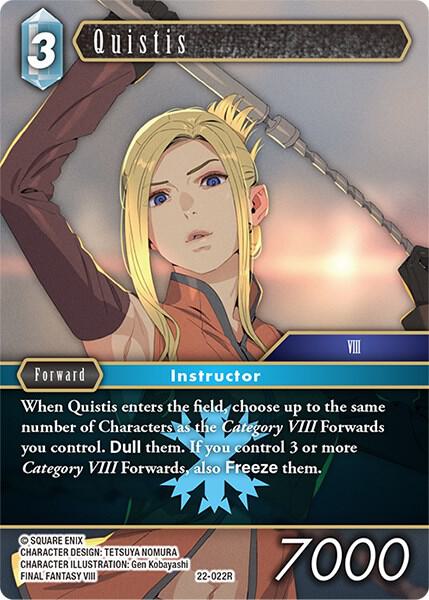 Quistis 22-022R (Hidden Hope)  - Foil