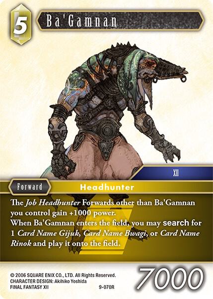 BaGamnan 9-070R (Opus IX)  - Foil