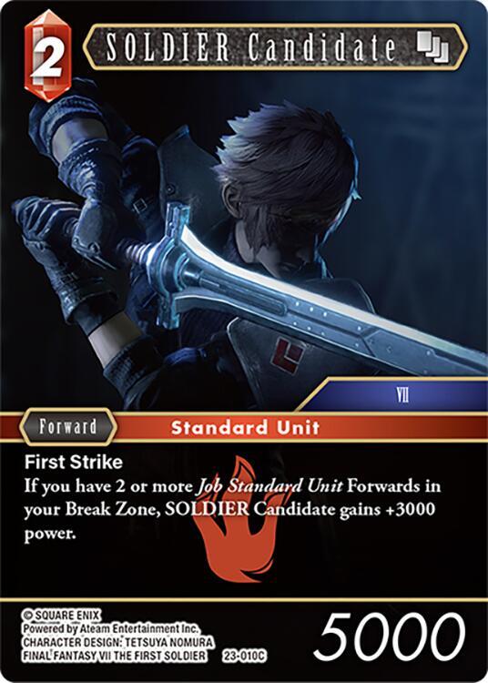 SOLDIER Candidate 23 010C 23-010C (Hidden Trials)  - Foil