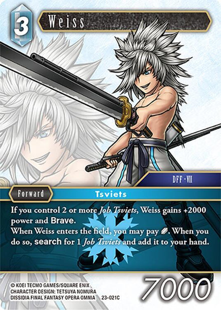 Weiss 23-021C (Hidden Trials)  - Foil