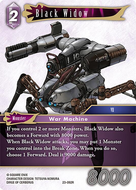 Black Widow 23-092R (Hidden Trials)  - Foil