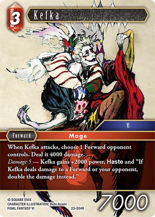 Kefka 23-004R (Hidden Trials)  - Foil