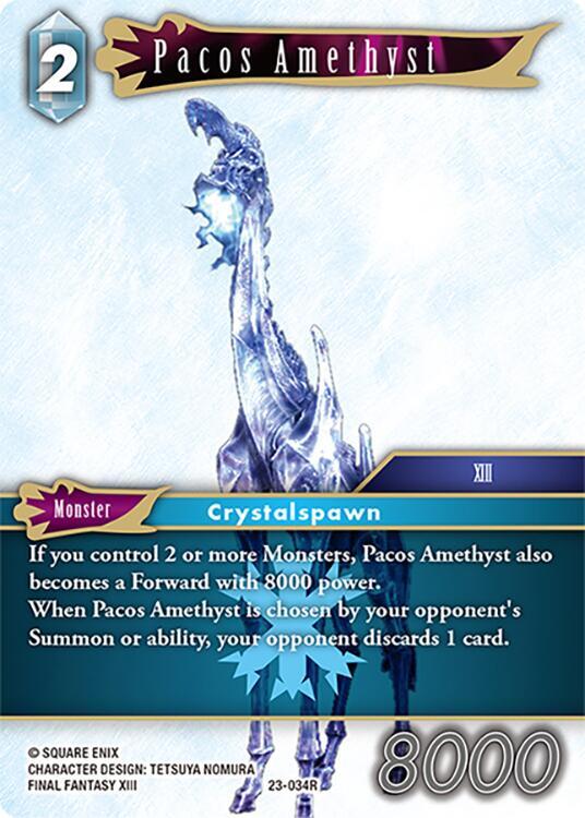 Pacos Amethyst 23-034R (Hidden Trials)  - Foil