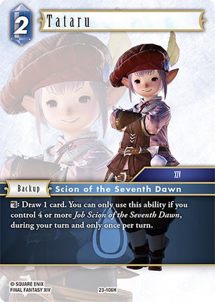 Tataru 23-106H (Hidden Trials)  - Foil