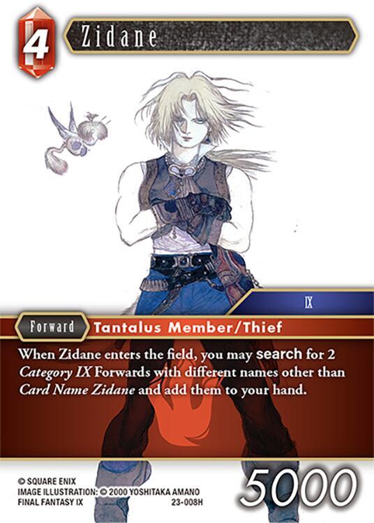 Zidane 23-008H (Hidden Trials)  - Foil