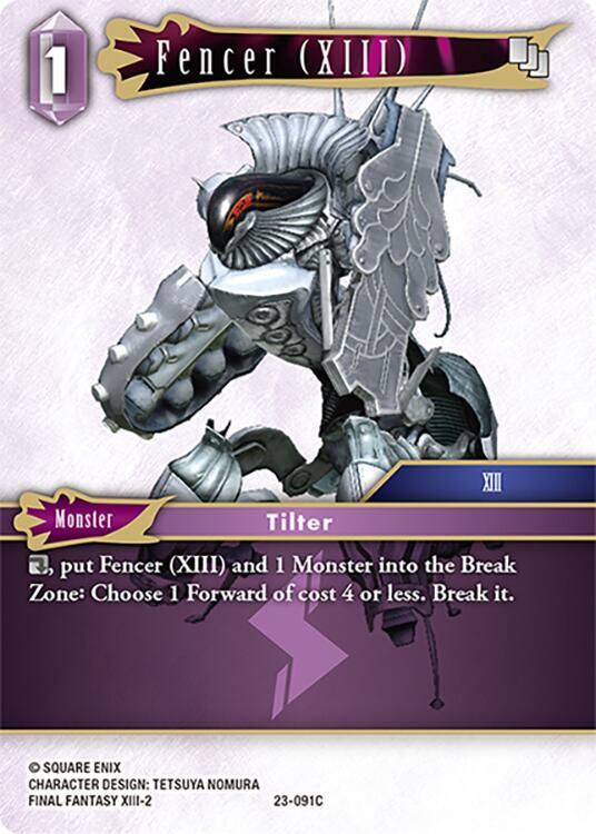 Fencer XIII 23-091C (Hidden Trials)  - Foil
