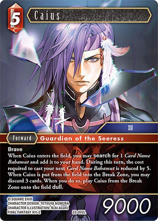 Caius 23-002L (Hidden Trials)  - Foil