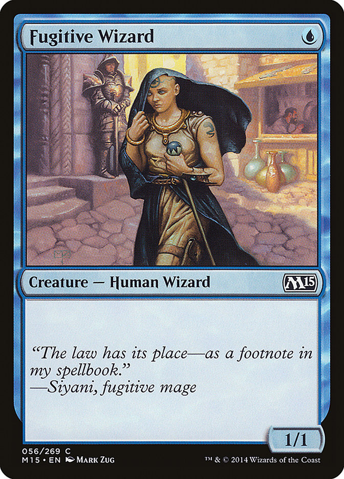 Fugitive Wizard 56 (Magic 2015 (M15)) 
