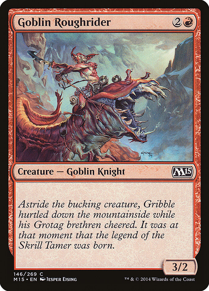 Goblin Roughrider 146/269 (Magic 2015 (M15)) 