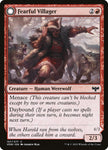 Fearful Villager // Fearsome Werewolf 157/277 (Innistrad: Crimson Vow) 