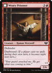 Weary Prisoner // Wrathful Jailbreaker 184 (Innistrad: Crimson Vow)  - Foil