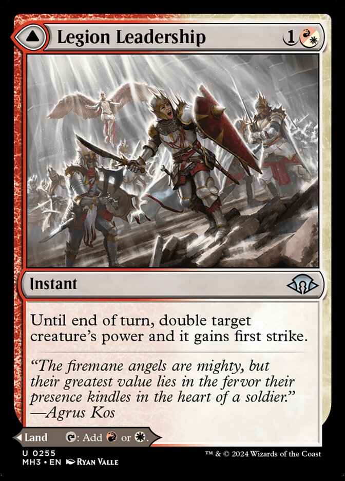 Legion Leadership // Legion Stronghold 255 (Modern Horizons 3) 