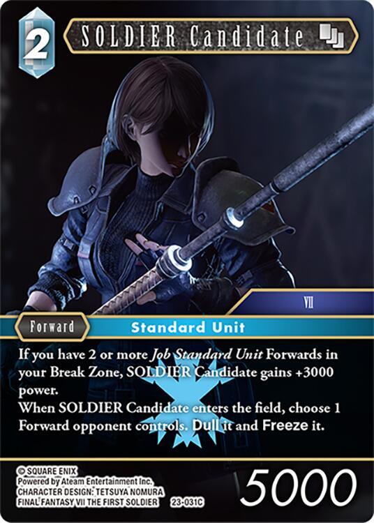 SOLDIER Candidate 23 031C 23-031C (Hidden Trials)  - Foil