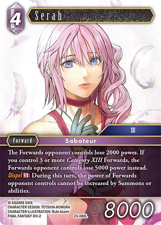 Serah 23-088L (Hidden Trials)  - Foil