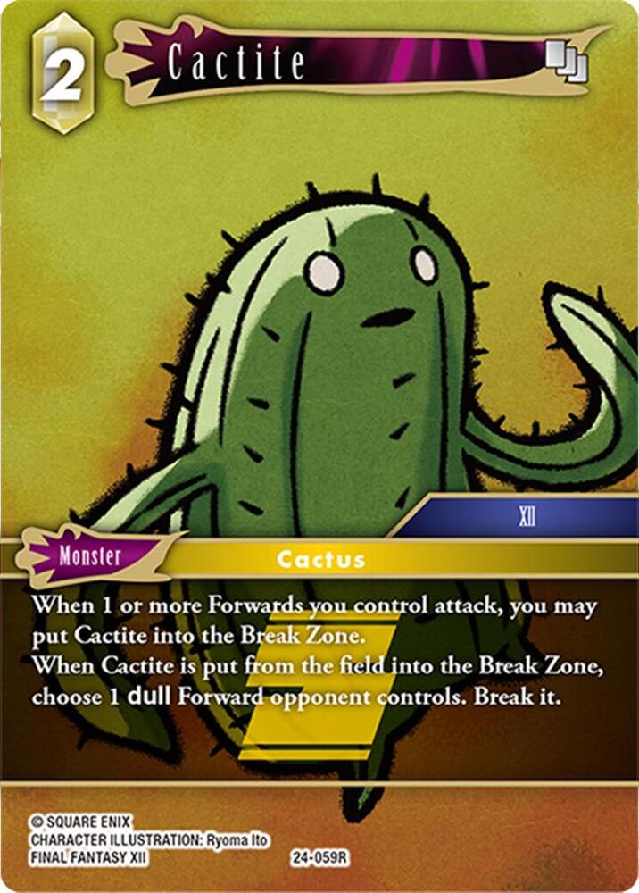 Cactite 24-059R (Hidden Legends)  - Foil