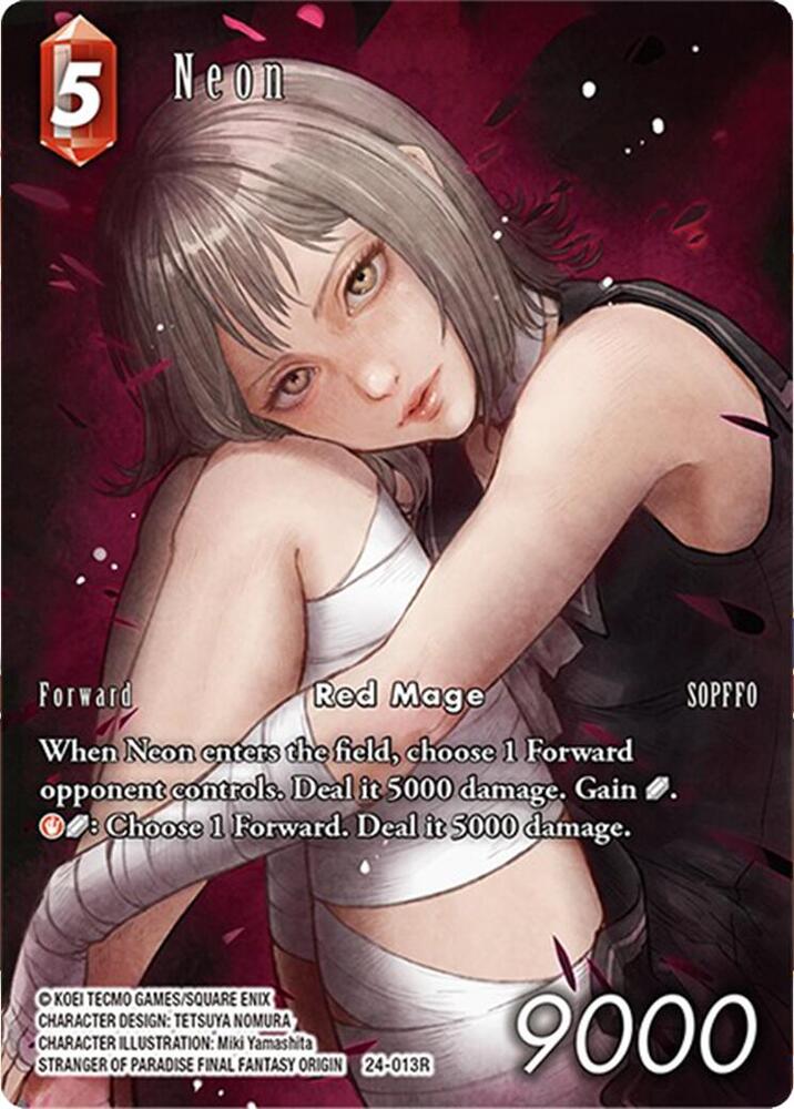 Neon Full Art 24-013R (Hidden Legends)  - Foil