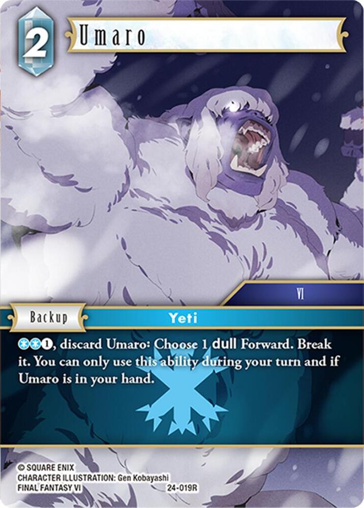 Umaro 24-019R (Hidden Legends)  - Foil