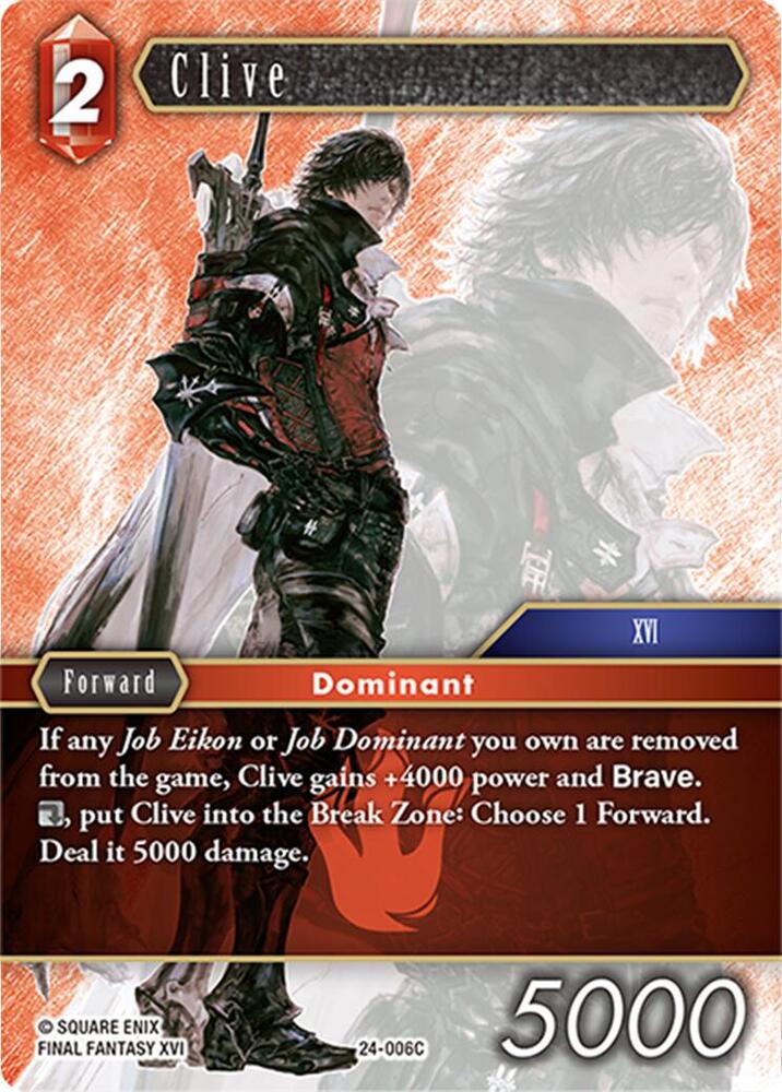 Clive 24 006C 24-006C (Hidden Legends)  - Foil