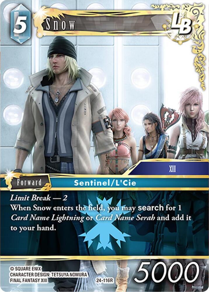 Snow 24-116R (Hidden Legends)  - Foil