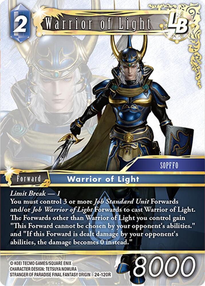 Warrior of Light LB 24-120R (Hidden Legends)  - Foil