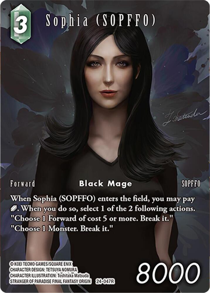 Sophia SOPFFO Full Art 24-047R (Hidden Legends)  - Foil