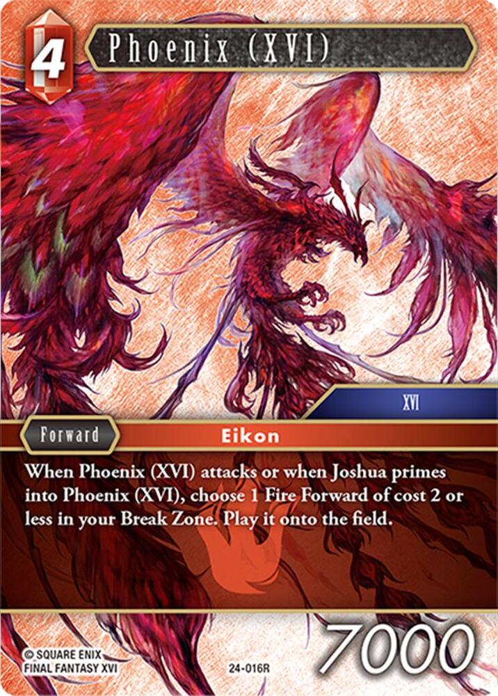 Phoenix XVI 24-016R (Hidden Legends)  - Foil