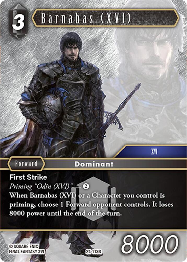 Barnabas XVI 24-113R (Hidden Legends)  - Foil