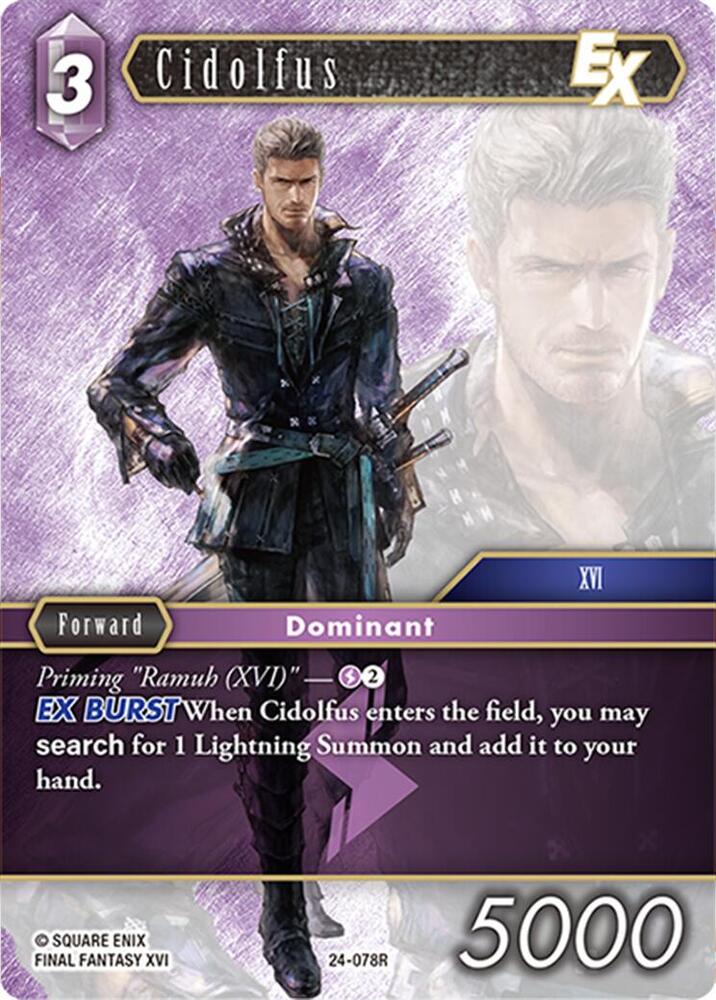 Cidolfus 24-078R (Hidden Legends)  - Foil