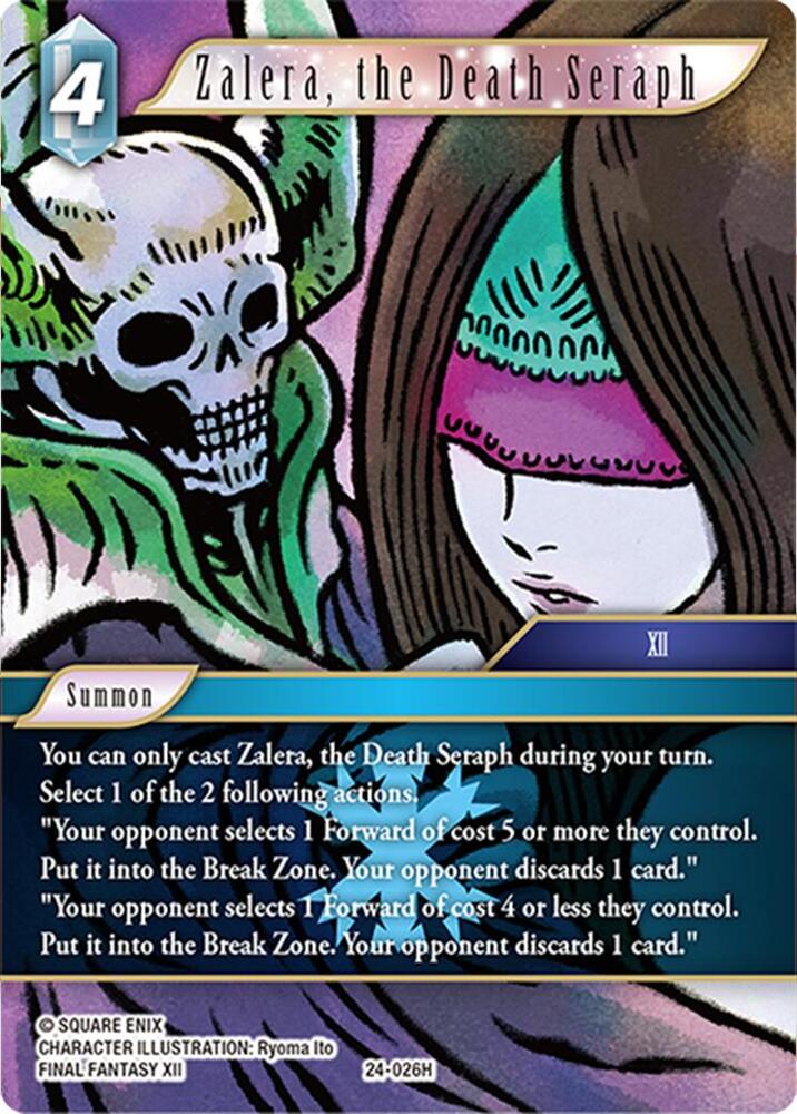 Zalera the Death Seraph 24-026H (Hidden Legends) 