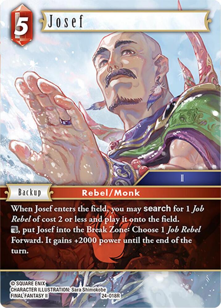 Josef 24-018R (Hidden Legends)  - Foil