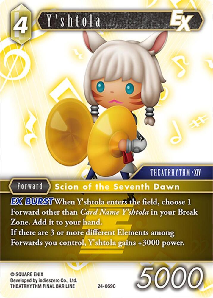 Yshtola EX 24-069C (Hidden Legends)  - Foil