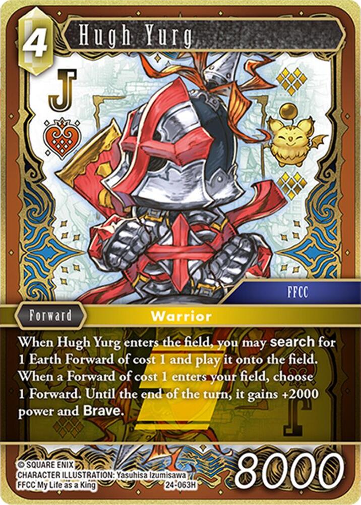 Hugh Yurg 24-063H (Hidden Legends)  - Foil