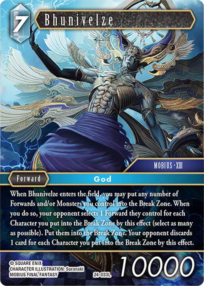 Bhunivelze 24-033L (Hidden Legends)  - Foil