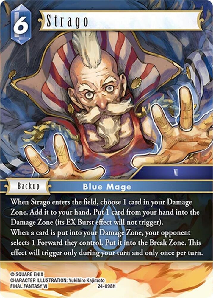 Strago 24-098H (Hidden Legends)  - Foil
