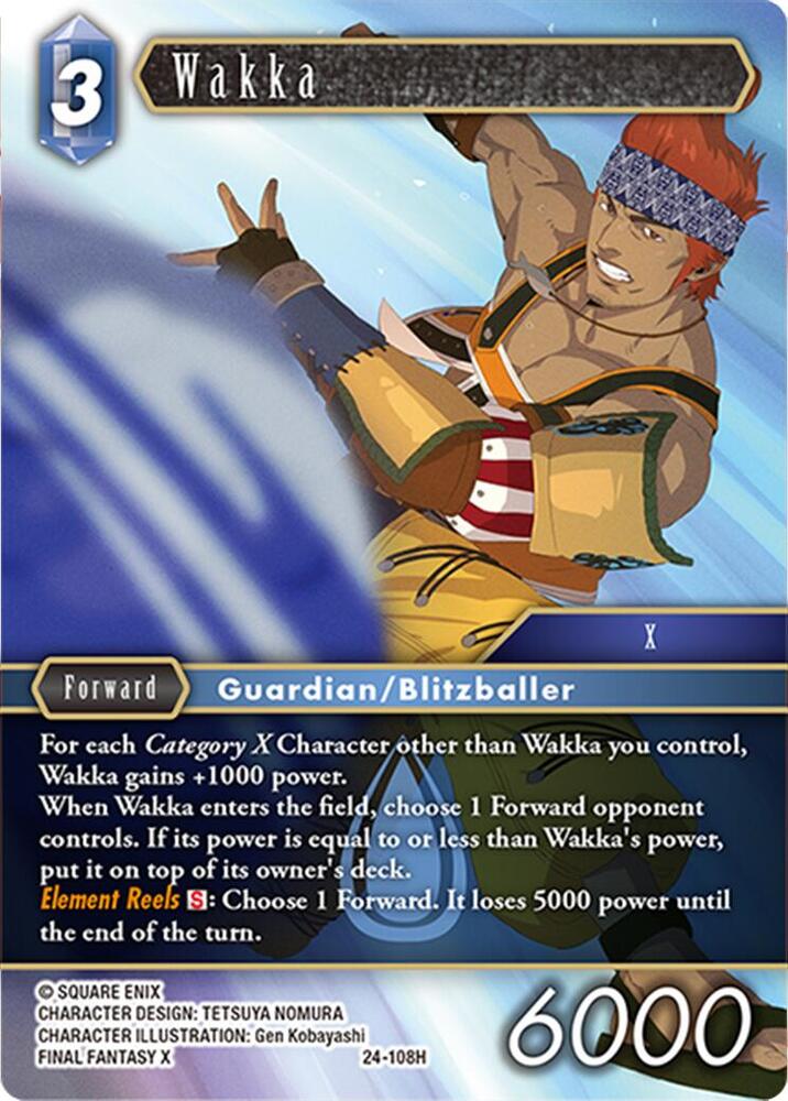 Wakka 24-108H (Hidden Legends)  - Foil