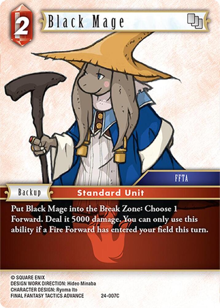 Black Mage 24-007C (Hidden Legends)  - Foil