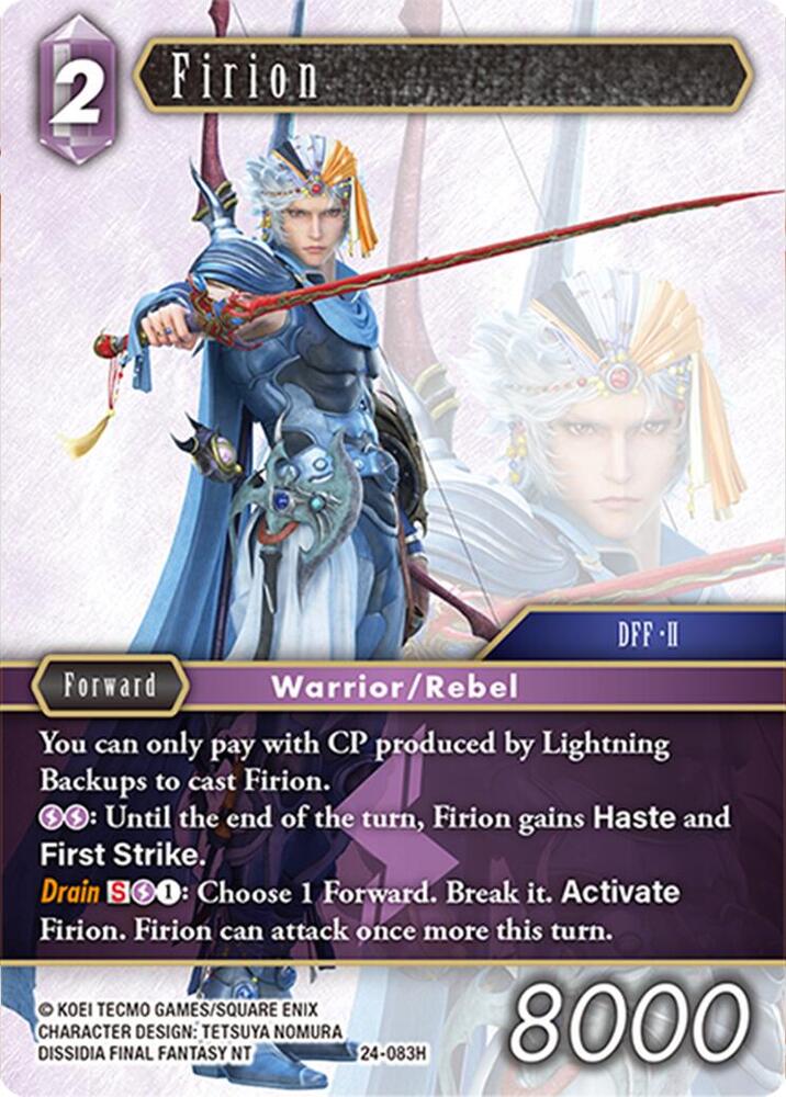 Firion 24 083H 24-083H (Hidden Legends)  - Foil