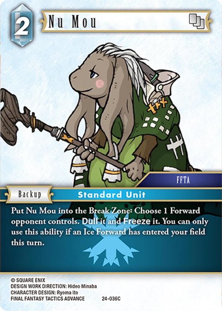 Nu Mou 24-036C (Hidden Legends)  - Foil