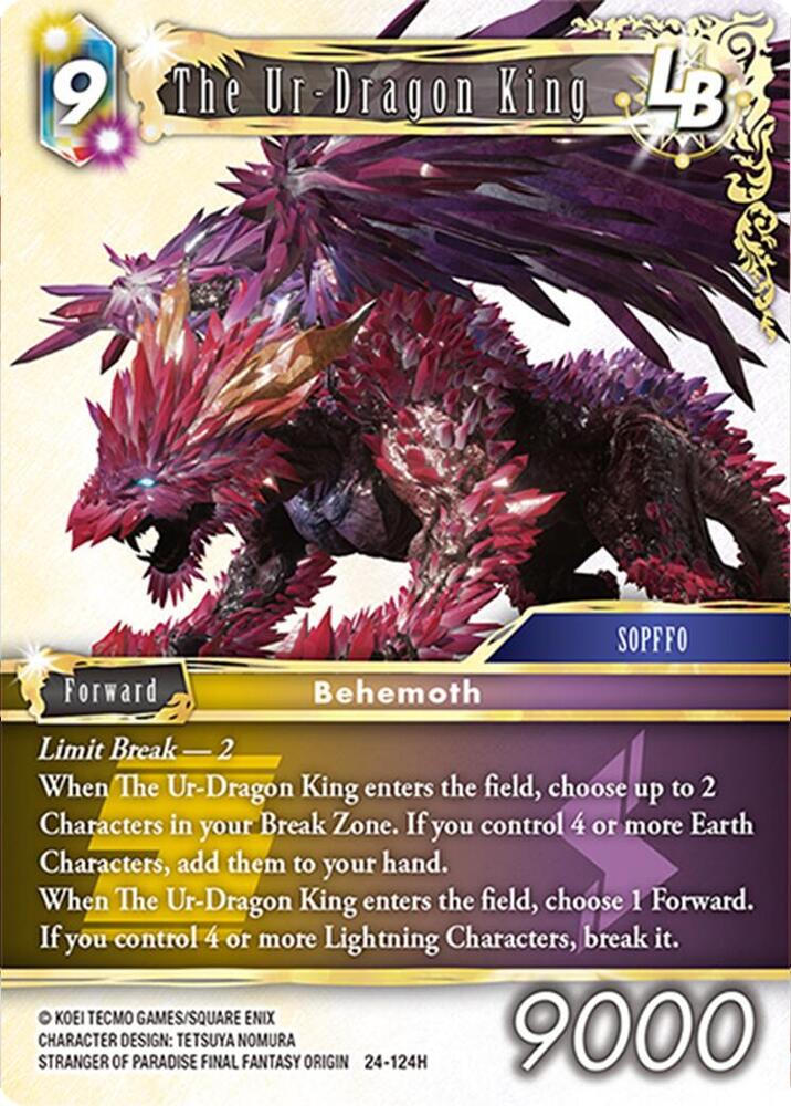 The Ur Dragon King LB 24-124H (Hidden Legends)  - Foil