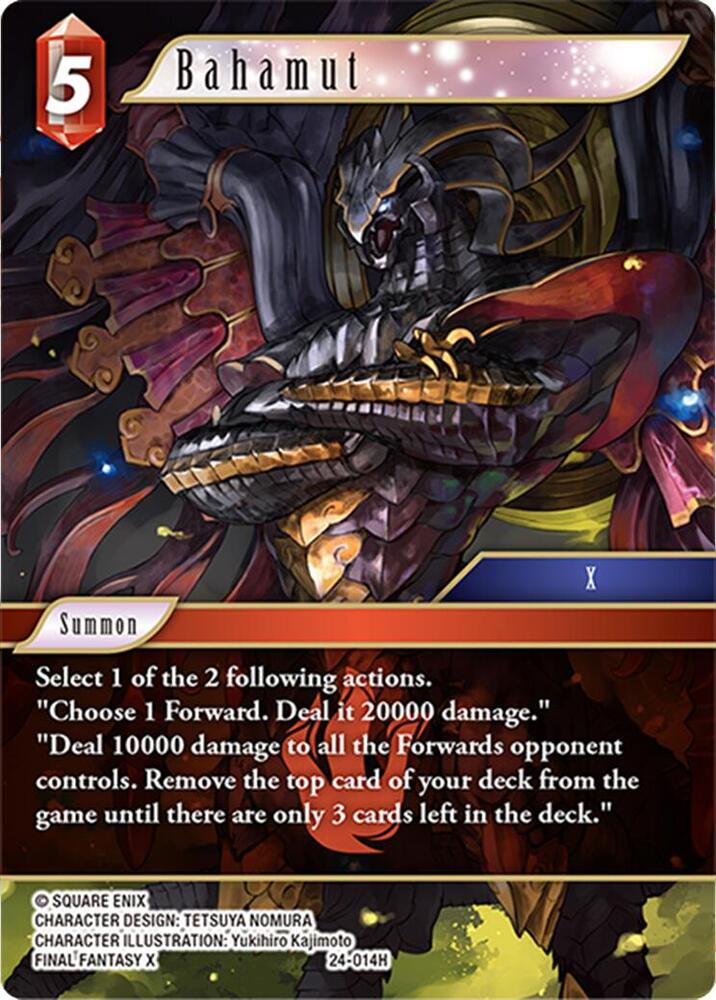 Bahamut 24-014H (Hidden Legends)  - Foil
