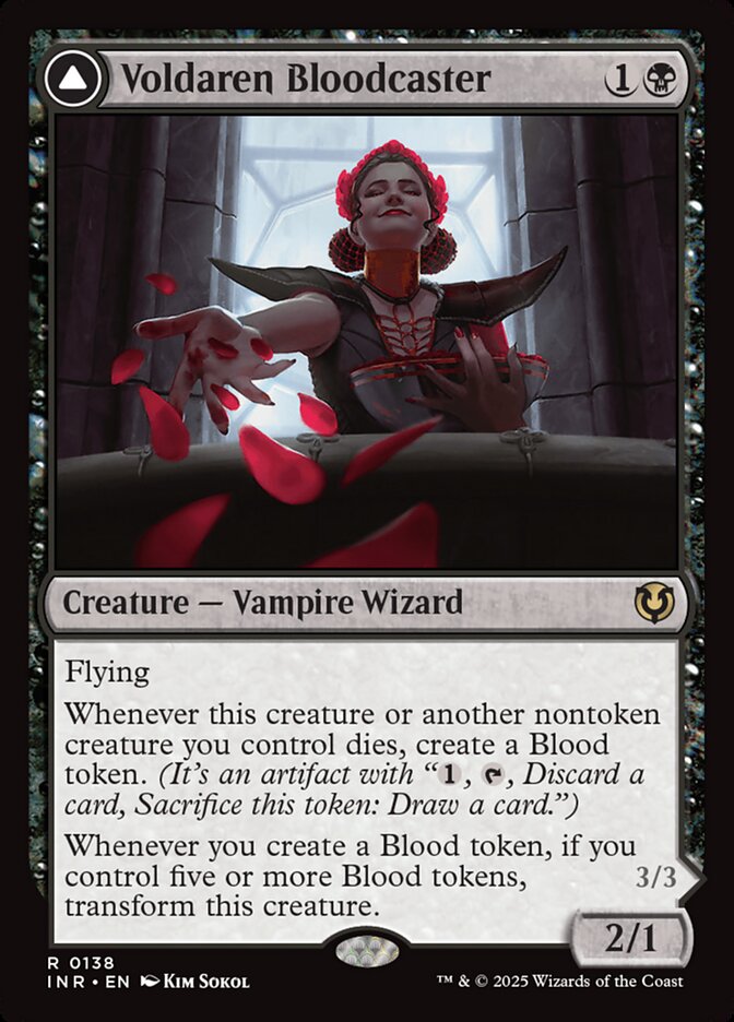 Voldaren Bloodcaster // Bloodbat Summoner 138/287 (Innistrad Remastered) 