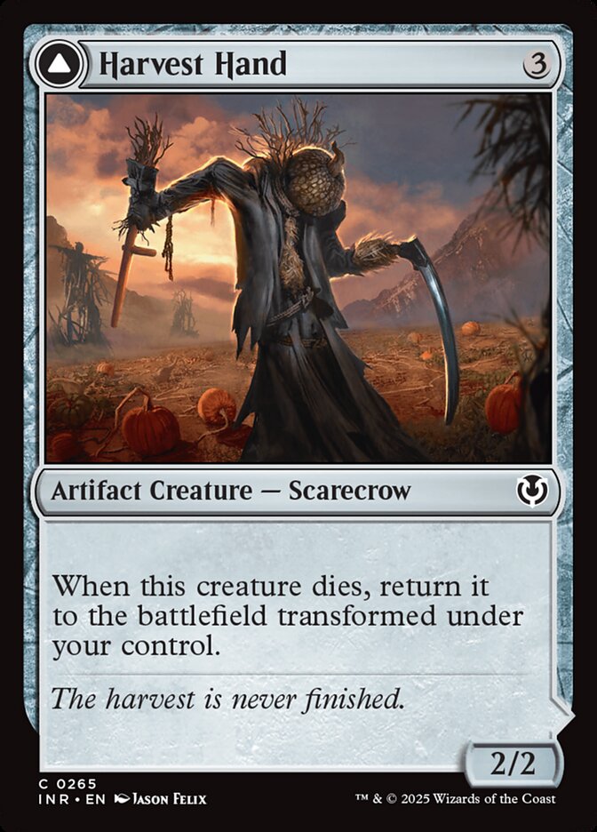Harvest Hand // Scrounged Scythe 265 (Innistrad Remastered) 