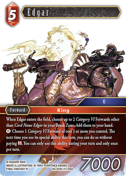 Edgar Re-005L/17-002L (Legacy Collection) 