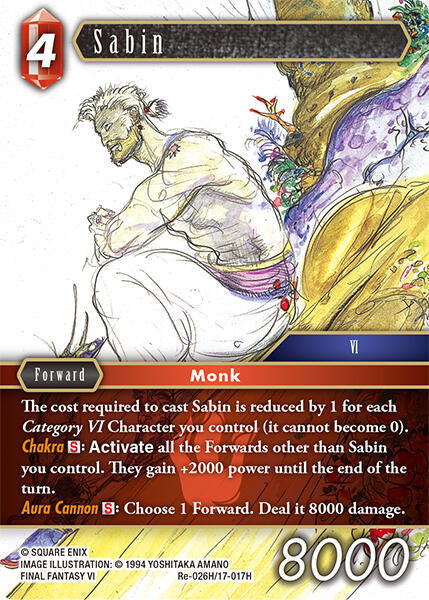 Sabin Re-026H/17-017H (Legacy Collection) 