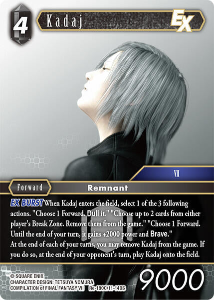 Kadaj EX Re-180C/11-140S (Legacy Collection)  - Foil